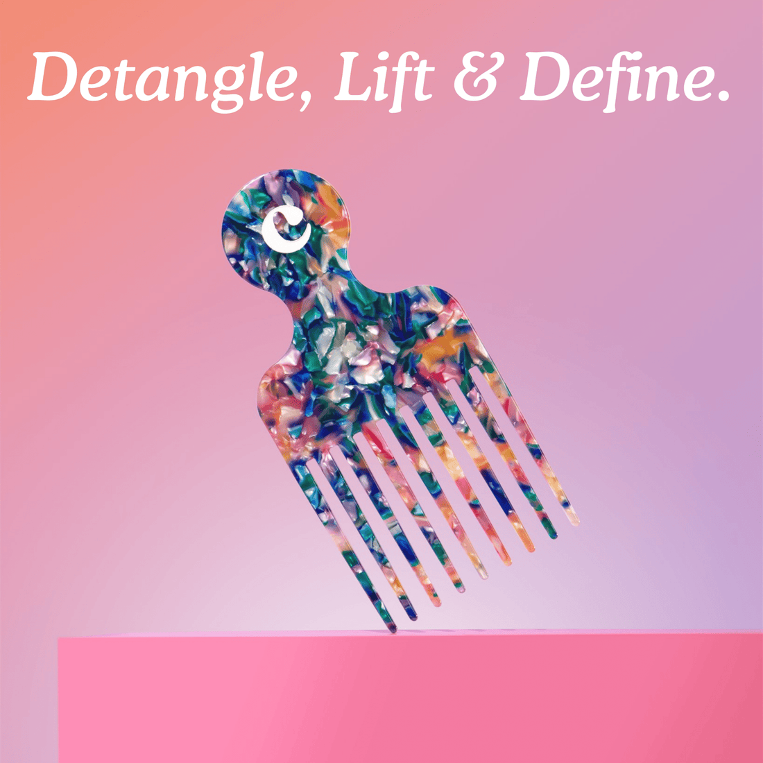 How To Use a Curl Pick for Volume and Definition Without Frizz - Curldo