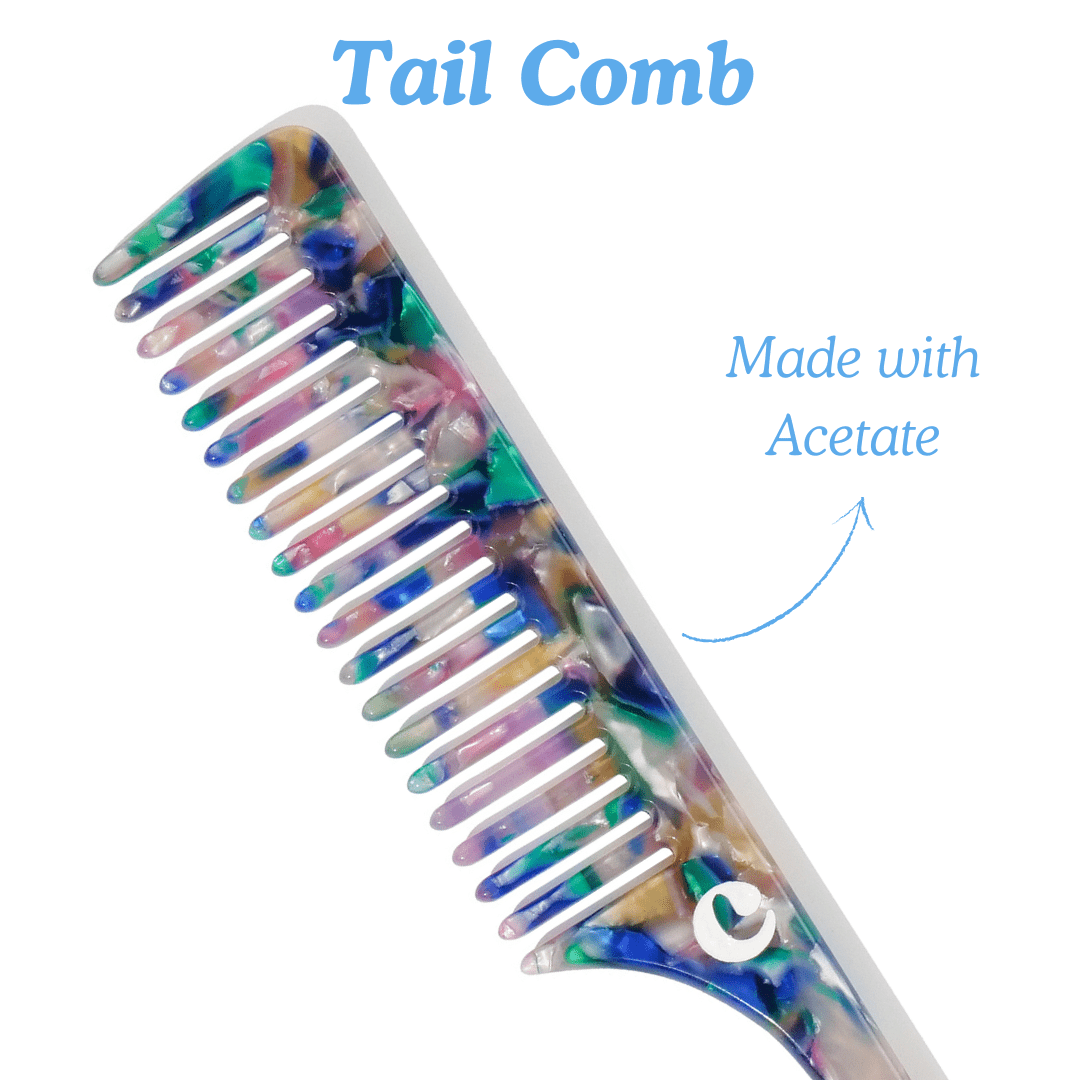 Tail Comb – Sectioning, Parting & Detangling Comb - Curldo