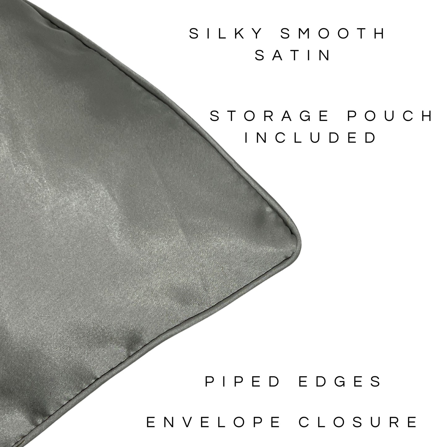 The Curly-Hairdo Satin Pillowcase