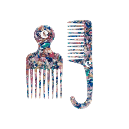 Curl Comb Duo - Confetti - Curldo
