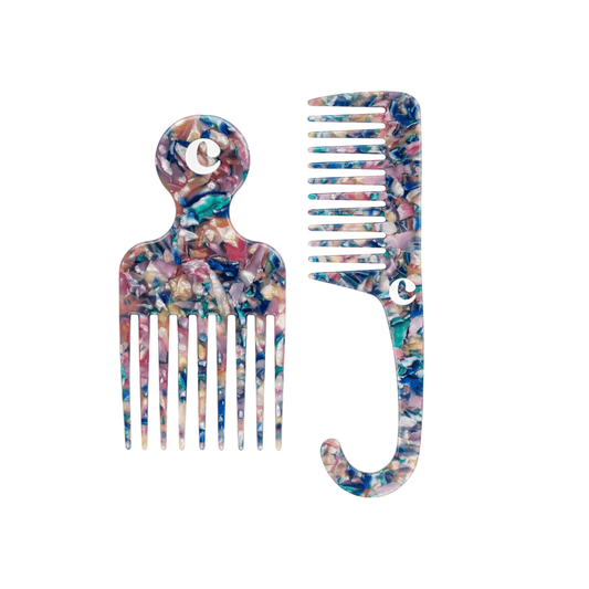 Curl Comb Duo - Confetti - Curldo