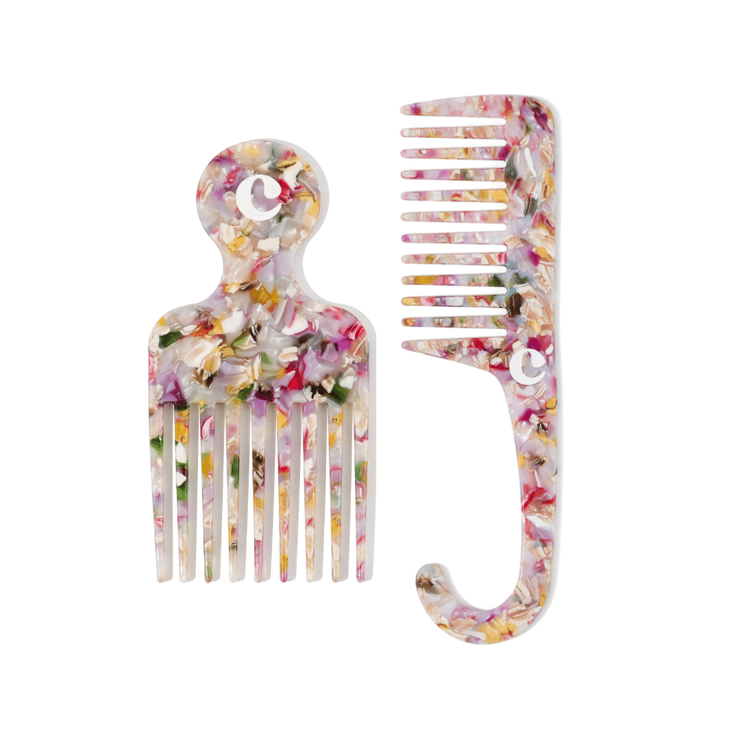 Curl Comb Duo - Tropical - Curldo